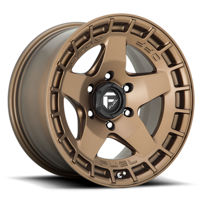 Fuel Off-Road Warp Wheel | 5x5 (5x127) Bolt Pattern - Matte Bronze / 20x9 / +1mm (5.04" BS)
