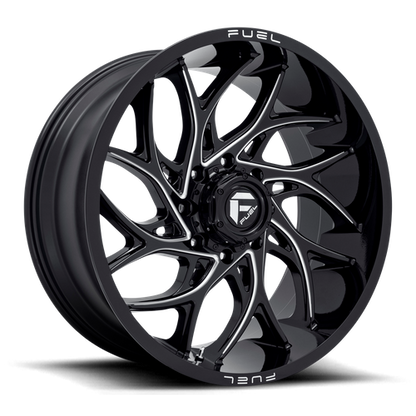 Fuel Off-Road Runner Wheel | 24x11 | 0mm | 8x170 Bolt Pattern - Gloss Black Milled