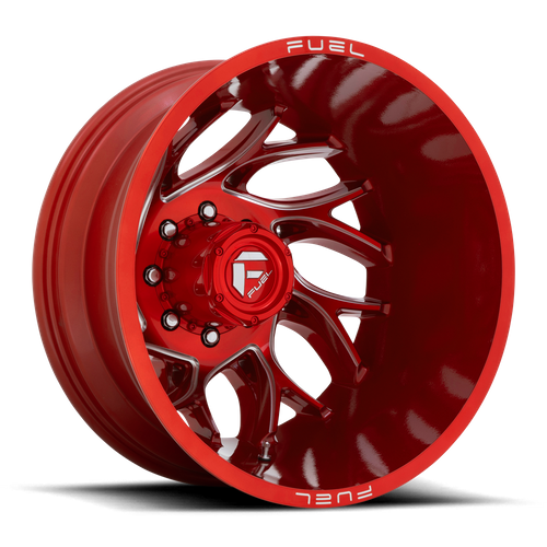 Fuel Off-Road Runner Wheel | 22x8.25 | -220mm | 8x210 Bolt Pattern - Candy Red Milled