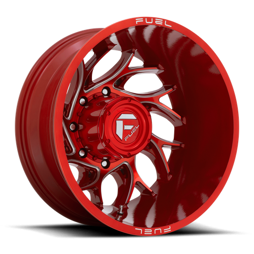 Fuel Off-Road Runner Wheel | 20x8.25 | -240mm | 8x6.5 (8x165.1) Bolt Pattern - Candy Red Milled
