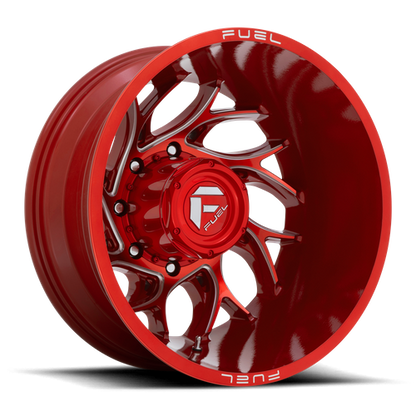 Fuel Off-Road Runner Wheel | 20x8.25 | -240mm | 8x6.5 (8x165.1) Bolt Pattern - Candy Red Milled