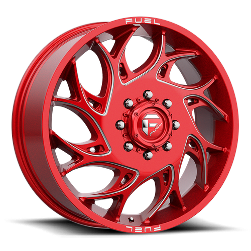 Fuel Off-Road Runner Wheel | 8x200 Bolt Pattern - Candy Red Milled / 20x8.25 / +105mm (8.76" BS)