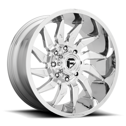Fuel Off-Road Saber Wheel | 8x6.5 (8x165.1) Bolt Pattern - Chrome / 22x10 / -18mm (4.79" BS)