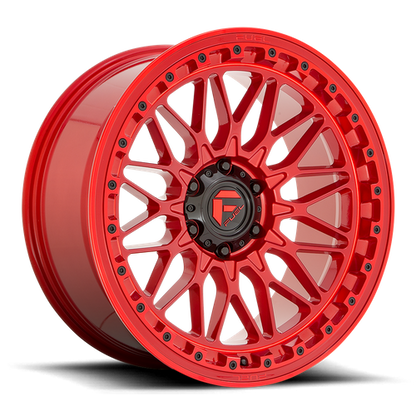Fuel Off-Road Trigger Wheel | 6x5.5 (6x139.7) Bolt Pattern - Candy Red / 17x9 / -12mm (4.53" BS)