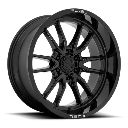 Fuel Off-Road Clash Wheel | 22x10 | -18mm | 6x5.5 (6x139.7) Bolt Pattern - Gloss Black