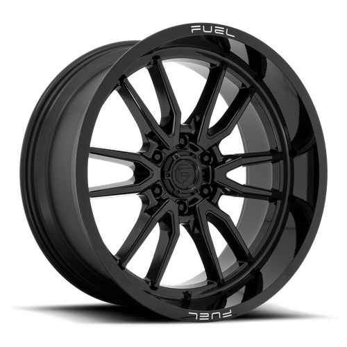 Fuel Off-Road Clash Wheel | 6x135 Bolt Pattern - Gloss Black / 22x10 / -18mm (4.79" BS)