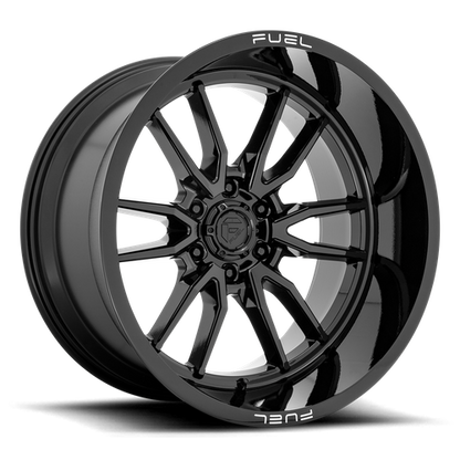 Fuel Off-Road Clash Wheel | 22x12 | -44mm | 6x135 Bolt Pattern - Gloss Black