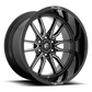 Fuel Off-Road Clash Wheel | 22x12 | -44mm | 6x5.5 (6x139.7) Bolt Pattern - Gloss Black Milled