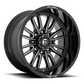Fuel Off-Road Clash Wheel | 22x12 | -44mm | 8x180 Bolt Pattern - Gloss Black Milled