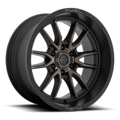 Fuel Off-Road Clash Wheel | 18x9 | +1mm | 6x135 Bolt Pattern - Matte Black Double Dark Tint