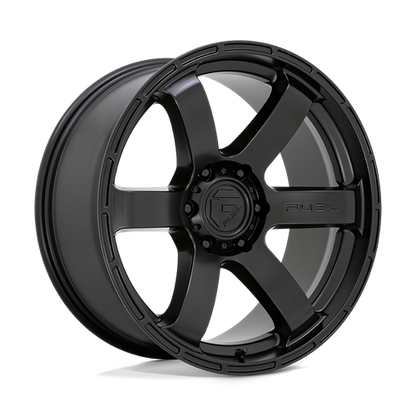 Fuel Off-Road Rush Wheel | 20x9 | +1mm | 6x5.5 (6x139.7) Bolt Pattern - Satin Black