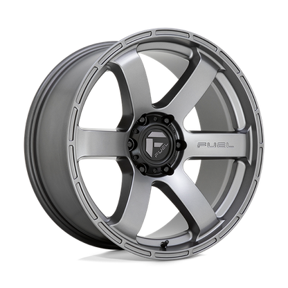 Fuel Off-Road Rush Wheel | 20x9 | +1mm | 5x5 (5x127) Bolt Pattern - Matte Gunmetal