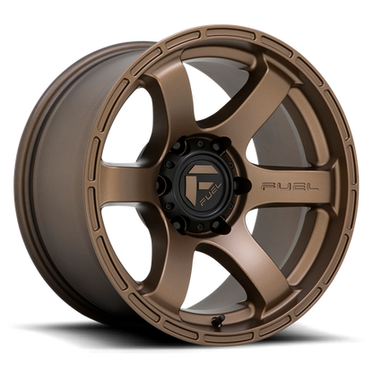 Fuel Off-Road Rush Wheel | 6x5.5 (6x139.7) Bolt Pattern - Matte Bronze / 17x9 / -12mm (4.53" BS)