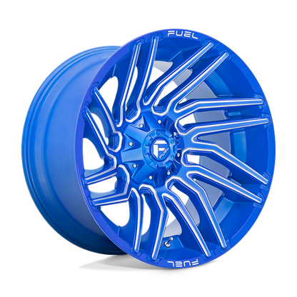 Fuel Off-Road Typhoon Wheel | 22x12 | -44mm | 8x180 Bolt Pattern - Anodized Blue Milled