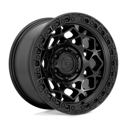 Fuel Off-Road D786 Unit Wheel | 6x120 Bolt Pattern - Matte Black w/ M-Black Ring / 17x9 / +1mm (5.04" BS)