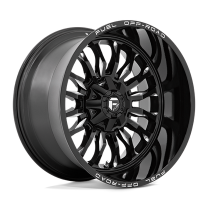 Fuel Off-Road Arc Wheel | 22x12 | -44mm | 8x180 Bolt Pattern - Gloss Black Milled
