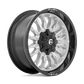 Fuel Off-Road Arc Wheel | 8x170 Bolt Pattern - Silver Brush Face w/ BLK Lip / 20x9 / +1mm (5.04" BS)
