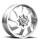 Fuel Off-Road DD39 FF039 Wheel | 8x200 Bolt Pattern - Polished / 20x8.25 / +105mm (8.76" BS)