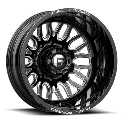 Fuel Off-Road FF66D Dually Wheel | 20x8.25 | -202mm | 10x225 Bolt Pattern - Matte Black Milled