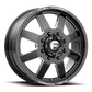Fuel Off-Road FF09D Wheel | 8x200 Bolt Pattern - Matte Black Milled / 24x8.25 / -225mm (-4.23" BS)