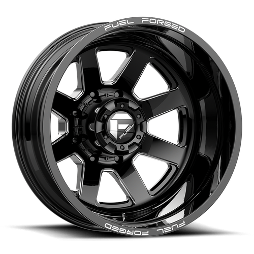 Fuel Off-Road FF09D Wheel | 8x200 Bolt Pattern - Matte Black Milled / 22x8.25 / -202mm (-3.2" BS)
