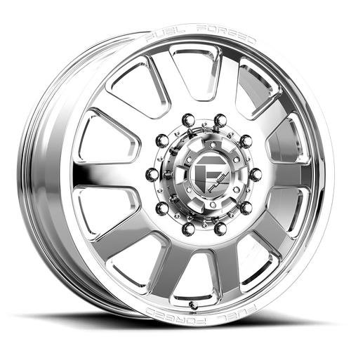 Fuel Off-Road FF09D Wheel | 10x225 Bolt Pattern - Polished / 20x8.25 / +105mm (8.76" BS)