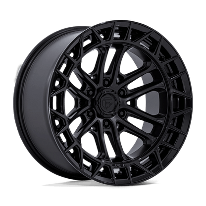 Fuel Off-Road FC874 Celsius Wheel | 6x5.5 (6x139.7) Bolt Pattern - Matte Black w/ G-BLK Lip / 17x9 / -12mm (4.53" BS)