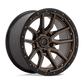 Fuel Off-Road Rebel Wheel | 20x10 | -18mm | 5x150 Bolt Pattern - Matte Bronze Black Bead Ring
