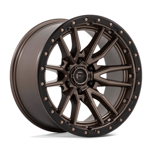 Fuel Off-Road Rebel Wheel | 20x10 | -18mm | 6x135 Bolt Pattern - Matte Bronze Black Bead Ring