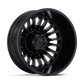 Fuel Off-Road Arc Dually Wheel | 10x225 Bolt Pattern - Blackout / 22x8.25 / -201mm (-3.29" BS)