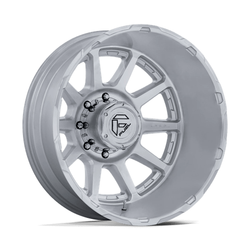 Fuel Off-Road Circuit Dually Wheel | 20x8.25 | -202mm | 8x200 Bolt Pattern - Gloss Silver w/ Machined Face