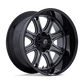DARKSTAR 22X10 5X5/5.5 87 -18 M-GMTL BLK