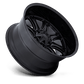 DARKSTAR 22X9 6X135/5.5 +1 M-BLK G-BLK