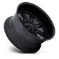 DARKSTAR 22X10 8X170 125 -18 M-BLK G-BLK