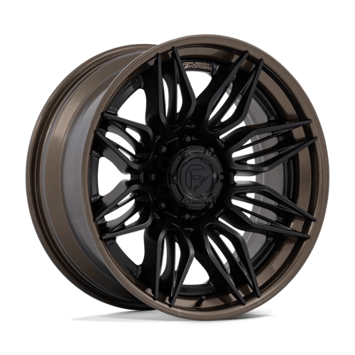 Fuel Off-Road FC404 Mutiny Wheel | 8x180 Bolt Pattern - Matte Black w/ Gloss Bronze Lip / 20x9 / +1mm (5.04" BS)