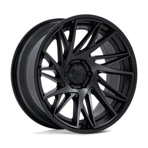 Fuel Off-Road FC405 Dynamo Wheel | 6x135 Bolt Pattern - Matte Black w/ Gloss Black Lip / 20x9 / +1mm (5.04" BS)