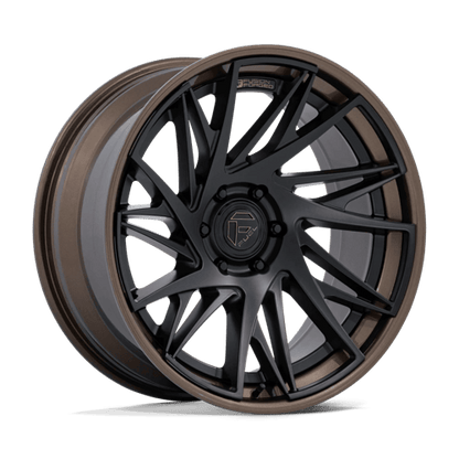 Fuel Off-Road FC405 Dynamo Wheel | 6x135 Bolt Pattern - Matte Black w/ G-Bronze Lip / 20x9 / +1mm (5.04" BS)