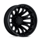 Fuel Off-Road Catalyst Dually Wheel | 20x8.25 | -221mm | 8x210 Bolt Pattern - Matte Black w/ Gloss Black Lip