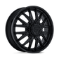 Fuel Off-Road Catalyst Dually Wheel | 22x8.25 | +105mm | 8x210 Bolt Pattern - Matte Black w/ Gloss Black Lip