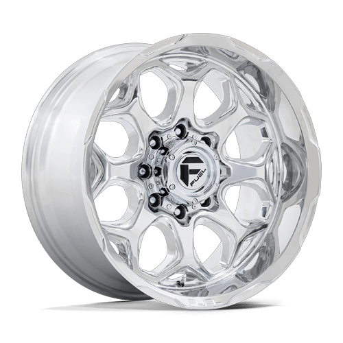 Fuel Off-Road FC862 Scepter Wheel | 20x10 | -18mm | 8x6.5 (8x165.1) Bolt Pattern - Polished Milled