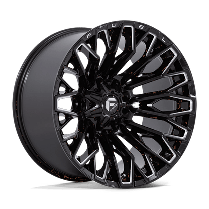 Fuel Off-Road FC865 Strike Wheel | 22x12 | -44mm | 8x6.5 (8x165.1) Bolt Pattern - Gloss Black Milled