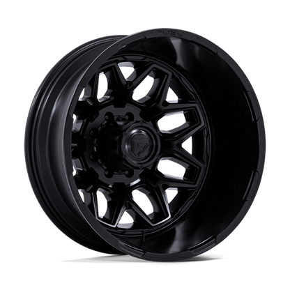Fuel Off-Road Flux Dually Wheel | 22x8.25 | -240mm | 8x6.5 (8x165.1) Bolt Pattern - Blackout