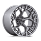 Fuel Off-Road FC873 Charger Wheel | 5x5 (5x127) Bolt Pattern - Platinum / 22x12 / -44mm (4.77" BS)