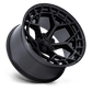 CHARGER 20X9 5X5 71 +1 BLK-OUT