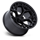 CHARGER 20X9 5X5 71 +1 BLK-OUT