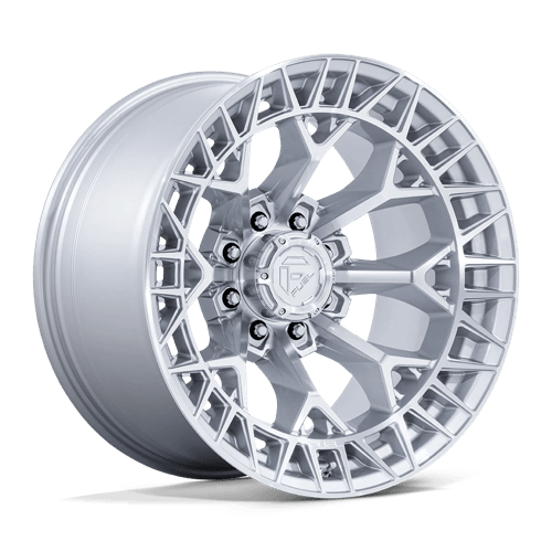 Fuel Off-Road FC873 Charger Wheel | 8x180 Bolt Pattern - Gloss Silver w/ Machined Face / 20x10 / -18mm (4.79" BS)