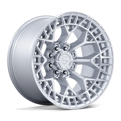 Fuel Off-Road FC873 Charger Wheel | 8x170 Bolt Pattern - Gloss Silver w/ Machined Face / 20x9 / +1mm (5.04" BS)