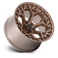 D873 17X9 5X5.0 PLTNM-BRNZ -12MM