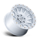 FORTRESS 18X9 6X5.5 106 +1 G-SLV-MCH