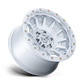 FORTRESS 17X8.5 5X5 71 +25 G-SLV-MCH